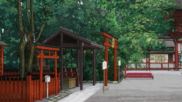 相生社の赤い紐